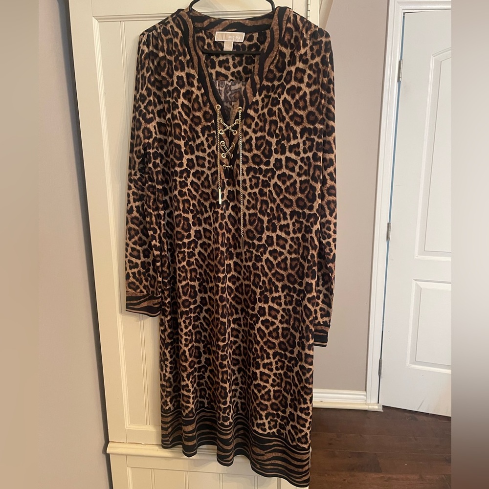 MK cheetah dress
